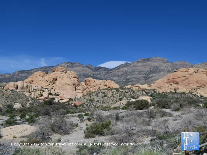 Amazing scenery at Red Rock Canyon in Vegas