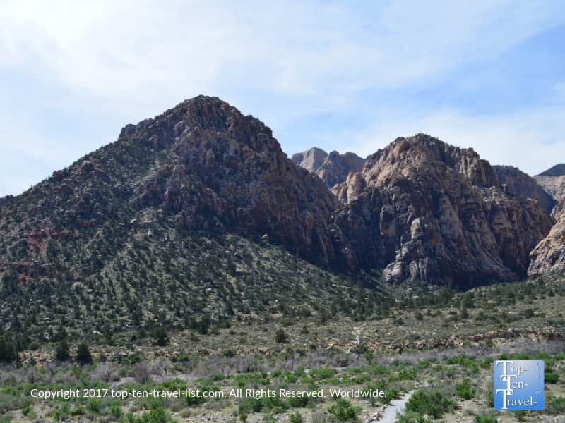 Gorgeous scenery at Red Rock Canyon in Vegas