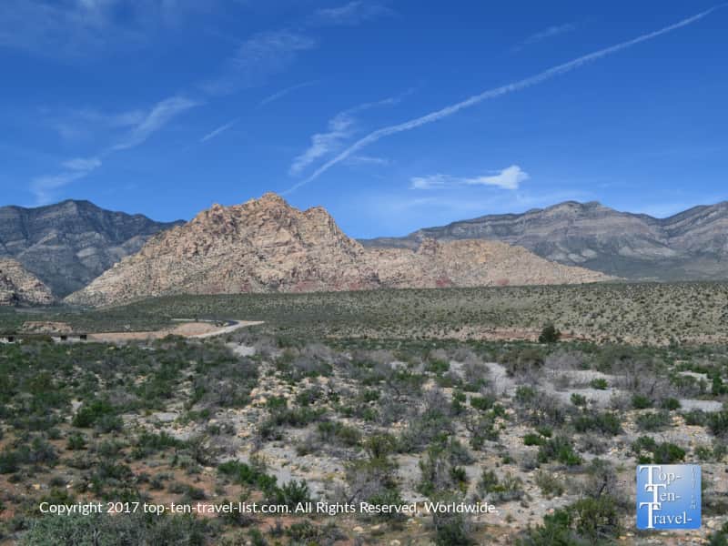 Magnificent views at Red Rock Canyon in Vegas