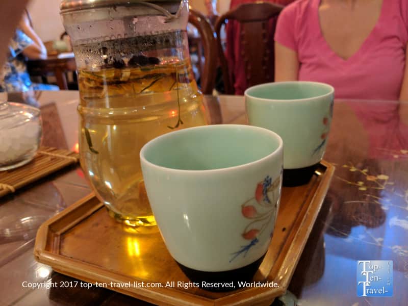 Blooming Eight Treasures Tea at Seven Cups in Tucson