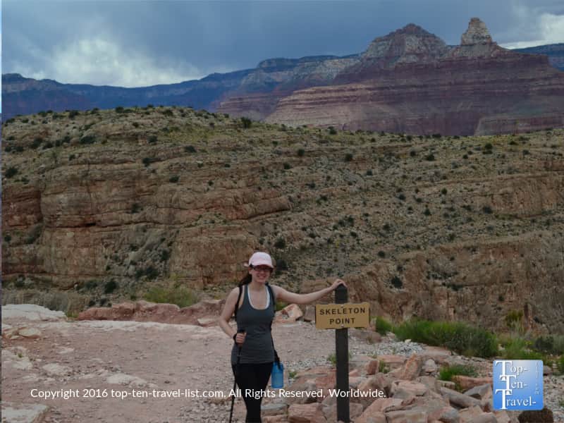 Skeleton Point - the South Kalibab trail at the Grand Canyon