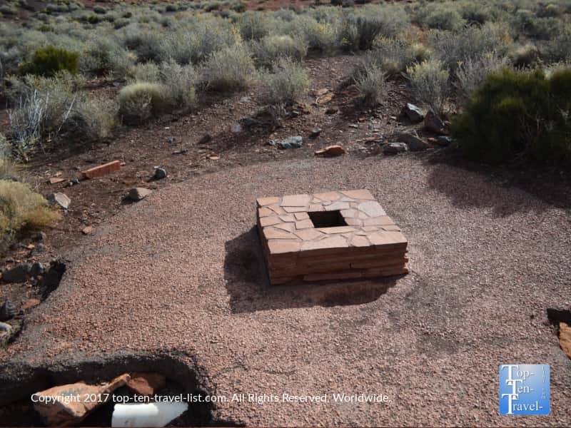 Spirit hole at Wupatki National Monument