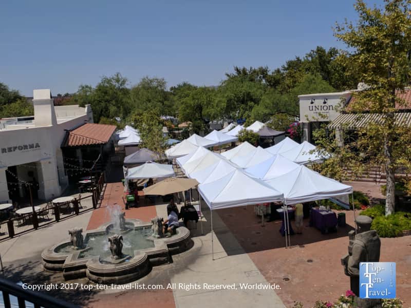 St Phillips farmers market in Tucson, Arizona