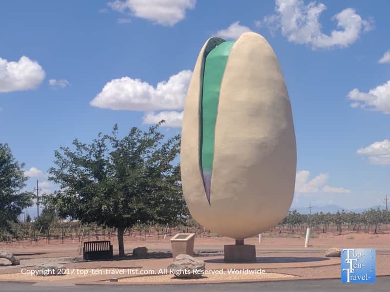 The world's largest pistachio in New Mexico