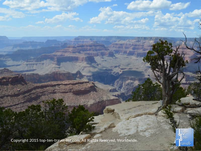 Beautiful views at The Grand Canyon South Rim