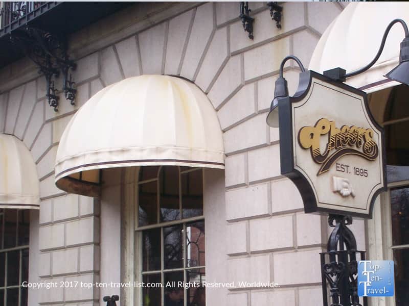 Cheers on Beacon Hill in Boston, MA