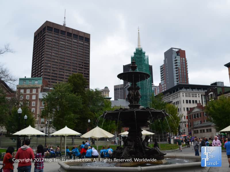 Fountain in Boston Common