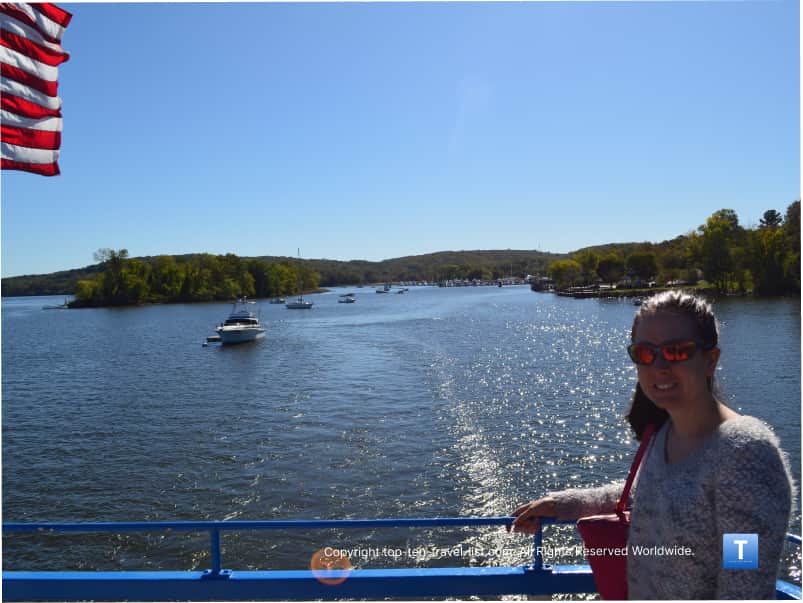 Views from the Essex Riverboat ride in Connecticut