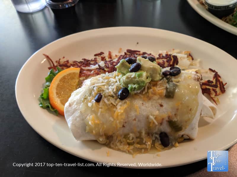 Burro at the Bisbee Breakfast Club