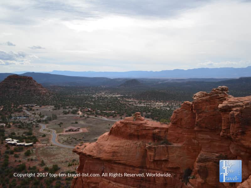 Amazing views from the summit of Doe Mountain in Sedona, Arizona