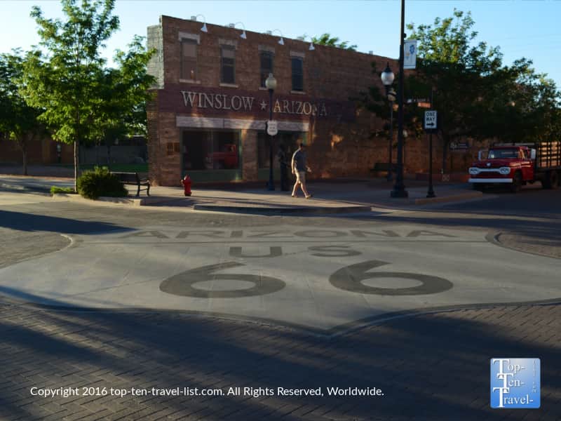 Route 66 in Winslow, Arizona