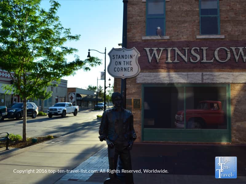Standin on the Corner Park in Winslow, Arizona