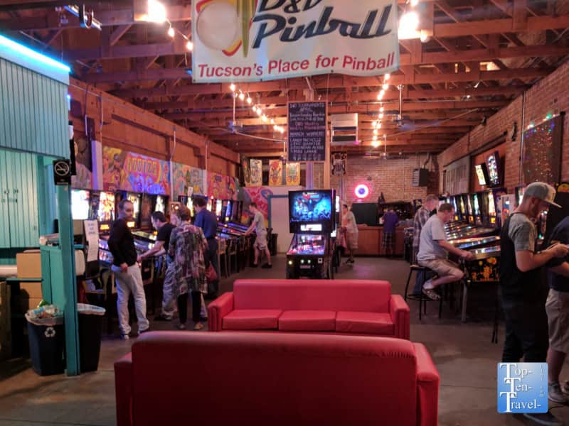 D and D Pinball in Tucson