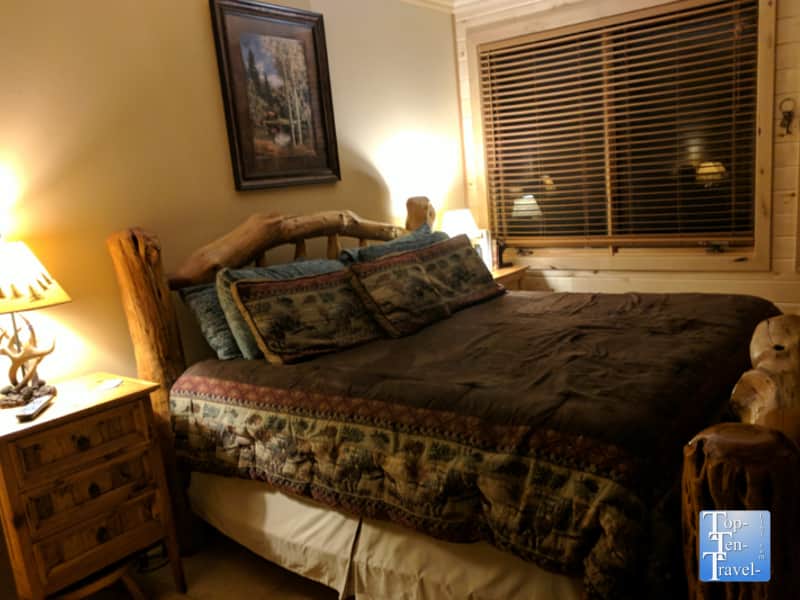Rustic room at the Elk Trace Inn B & B in Pagosa Springs, Colorado