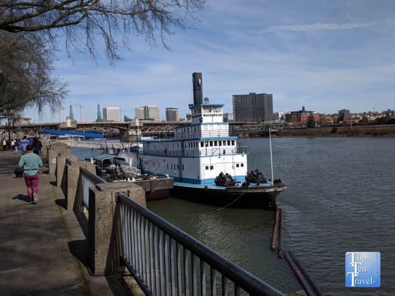 Waterfront Park in Portland, Oregon