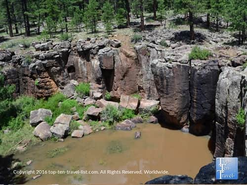 Keyhole sink hike in Williams, Arizona