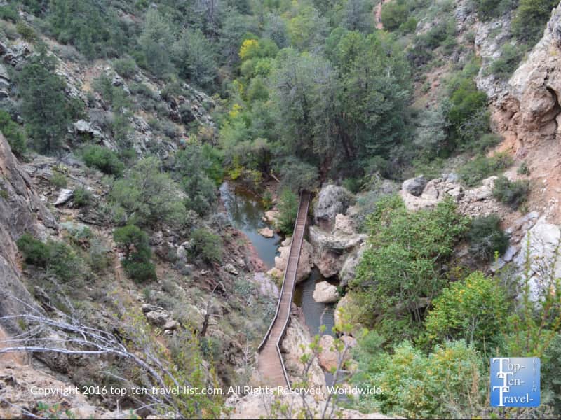 Views from the Gowan trail at Tonto Natural Bridge State Park near Payson, Arizona