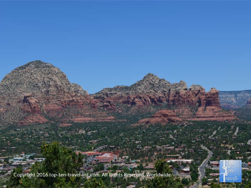 Stunning views from the Airport Mesa loop trail in Sedona, Arizona