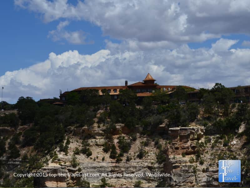 The historic El Tovar hotel at the Grand Canyon South Rim