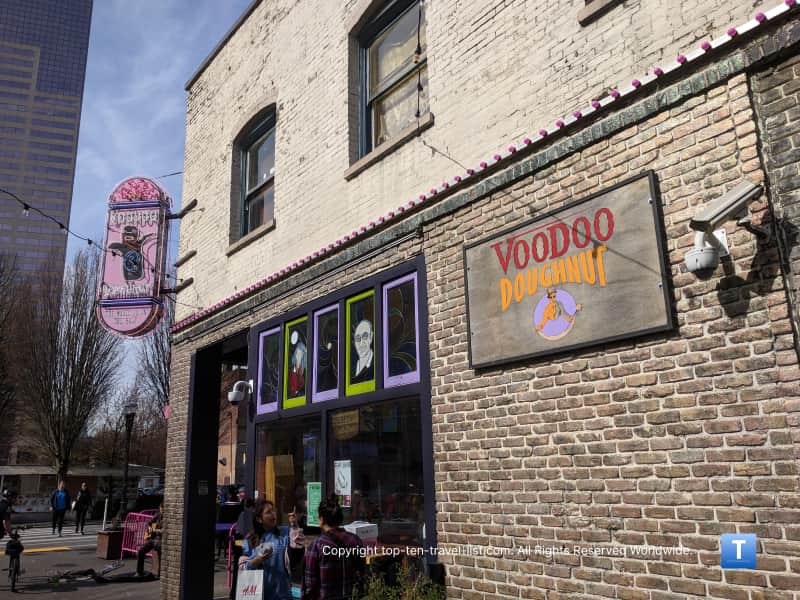 Voodoo Donuts in Portland