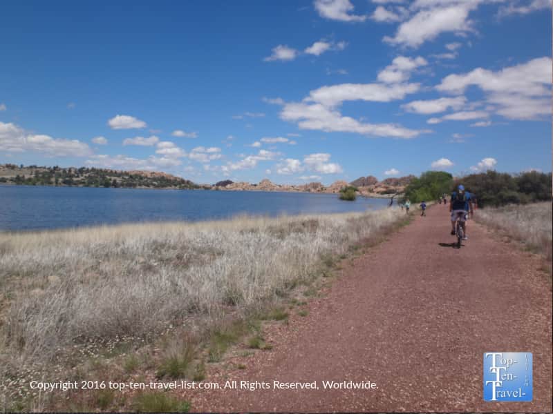 Biking the Peavine National Recreation Trail in Prescott, Arizona 