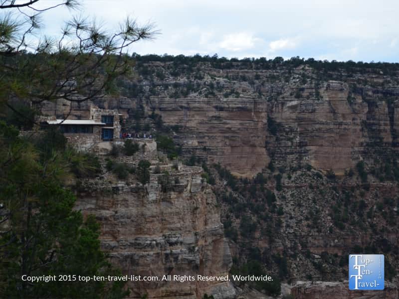 Great views from the Lookout Studio at the Grand Canyon South Rim 