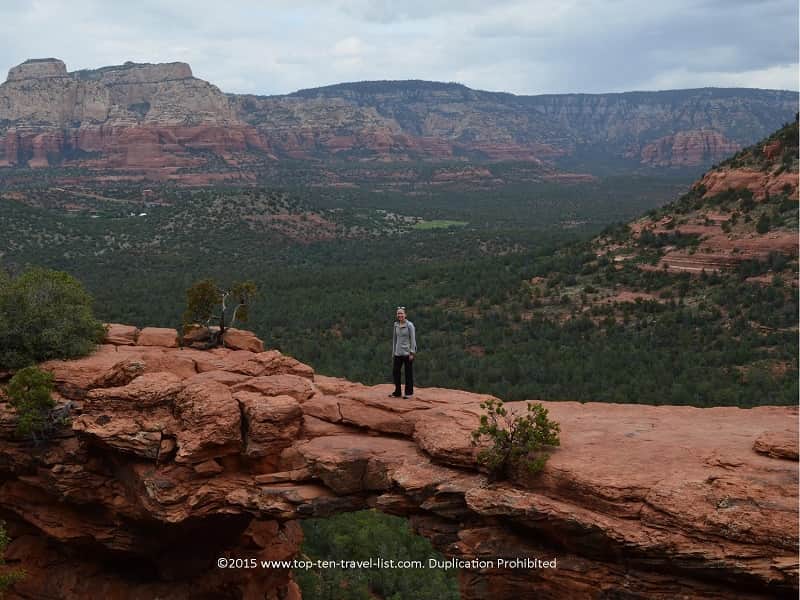 Devil's Bridge arch in Sedona, Arizona 