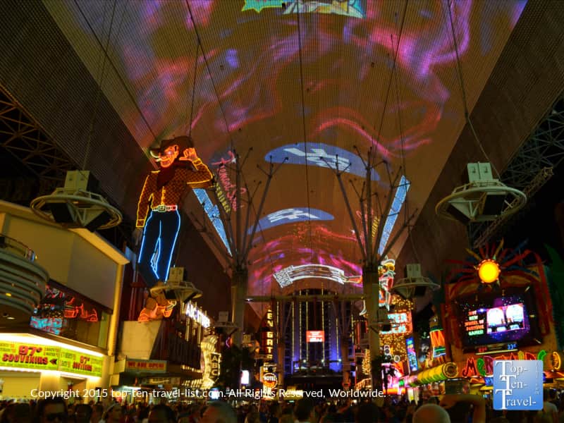 Fremont Street Experience in Las Vegas, Nevada 