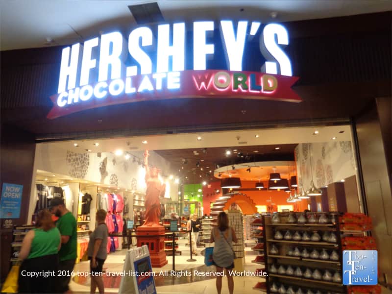 Hershey's Chocolate World in Vegas