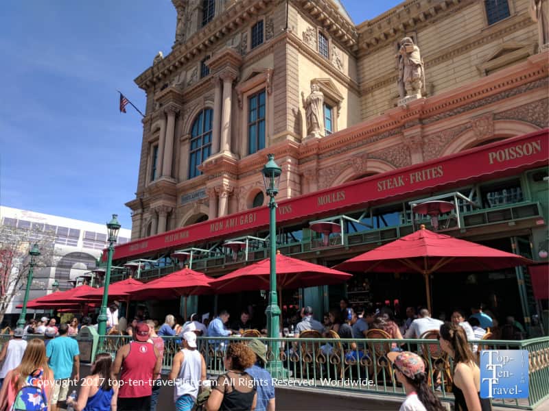 Mon Ami Gabi on the Las Vegas Strip