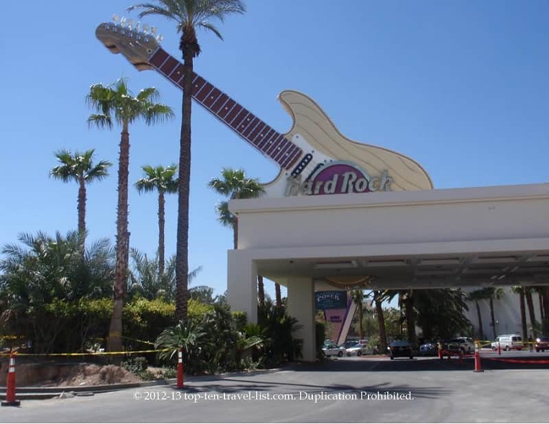 The Hard Rock hotel in Las Vegas, Nevada 