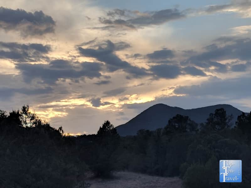 Mountain view in Silver City, New Mexico