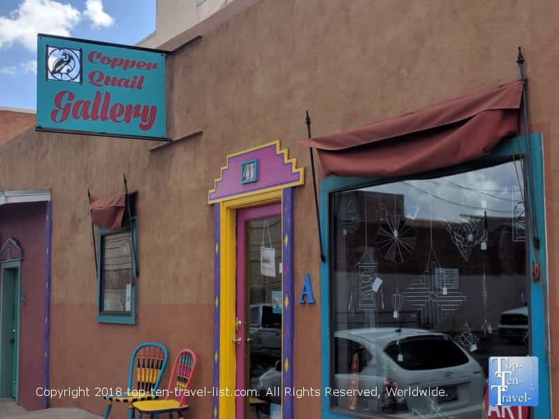 Copper Quail Art Gallery in Silver City, New Mexico
