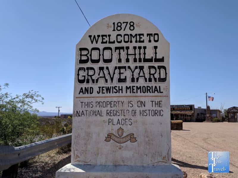 Boothill Graveyard in Tombstone, Arizona