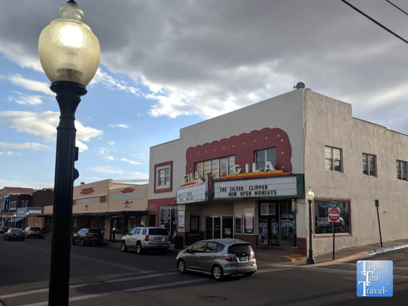 Historic theater in Silver City, New Mexico