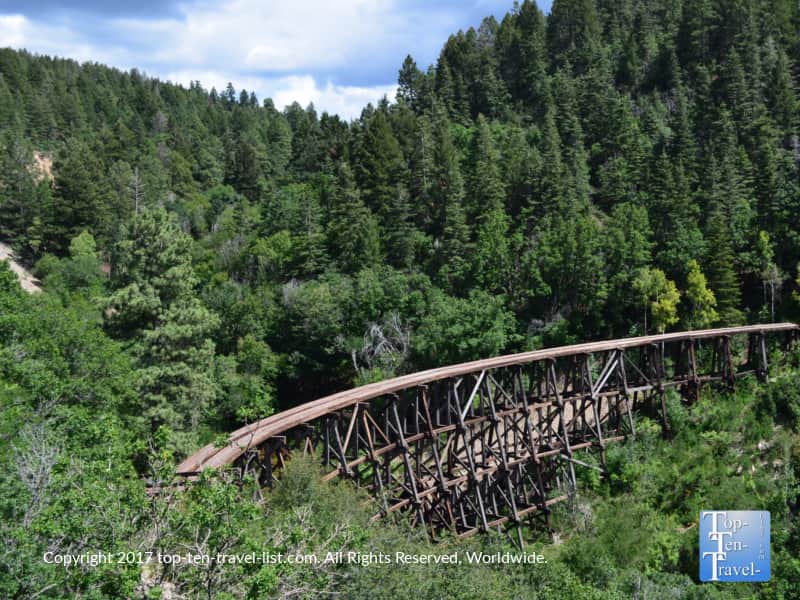 Mexican Canyon Trestle in Cloudcroft, New Mexico