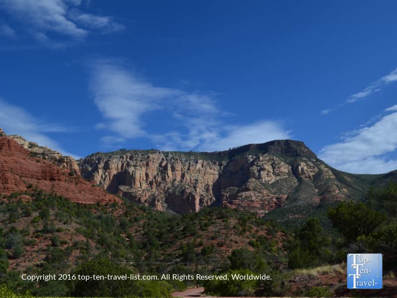 Gorgeous scenery from the Wilson Canyon trail in Sedona, Arizona