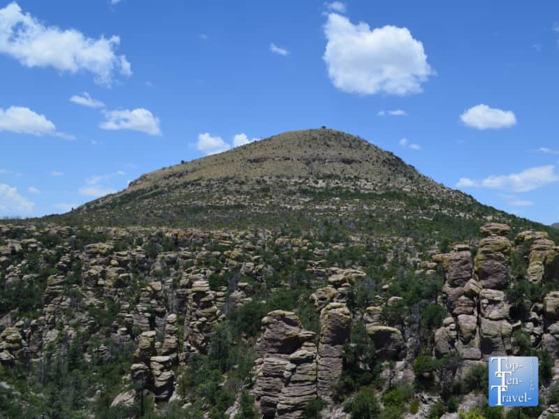 Gorgeous views along the Echo Canyon Grotto trail at Chiricahua National Monument