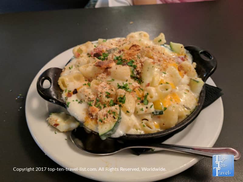 Great mac and cheese at 47 Scott in Tucson, Arizona
