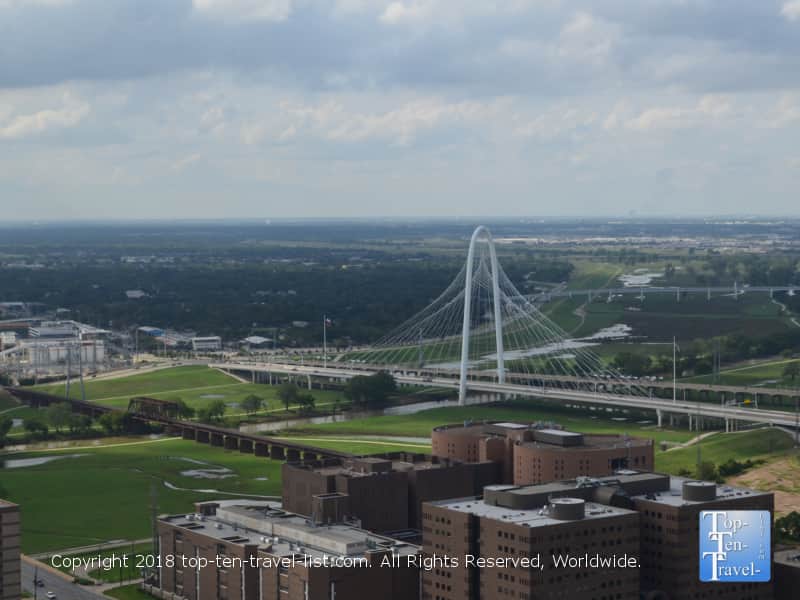 Views of Dallas from Reunion Tower 