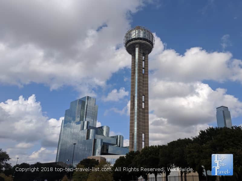 History of Reunion Tower in Dallas, Texas