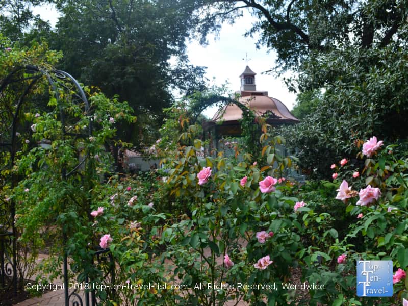 The Rose Mary Haggar Garden at the Dallas Arboretum