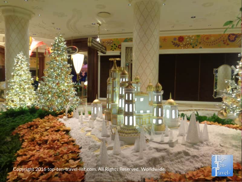 Amazing holiday display at The Wynn in Las Vegas