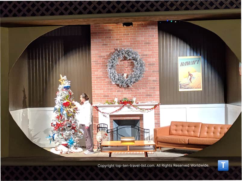 Carowinds holiday photo opp