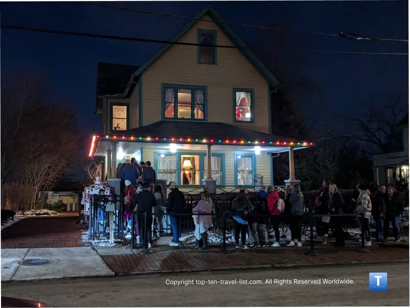 The house from "A Christmas Story" in Cleveland