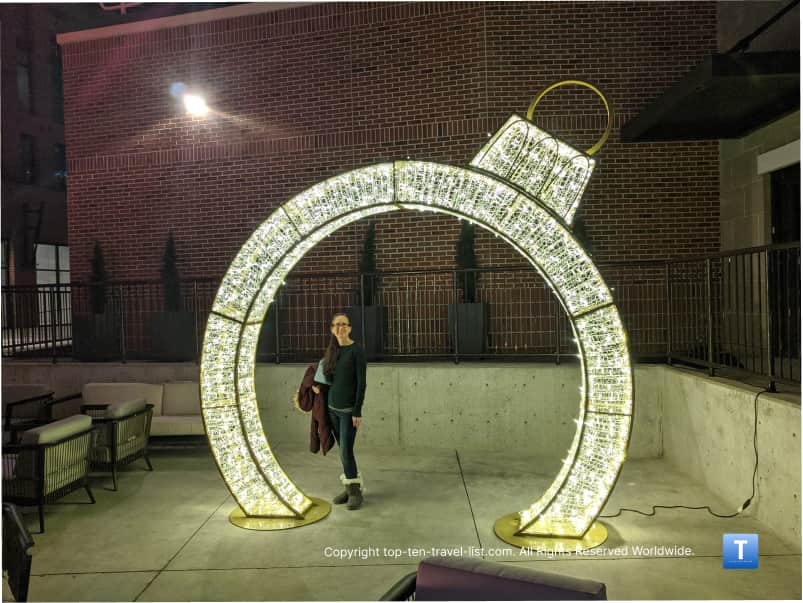 Holiday ornament photo in Greenville, South Carolina