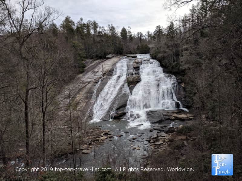 High Falls waterfall in North Carolina