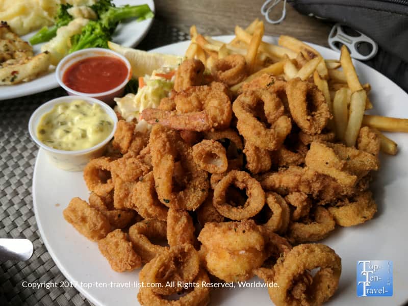 Fishermans Platter at Bell in Hand Tavern in Boston