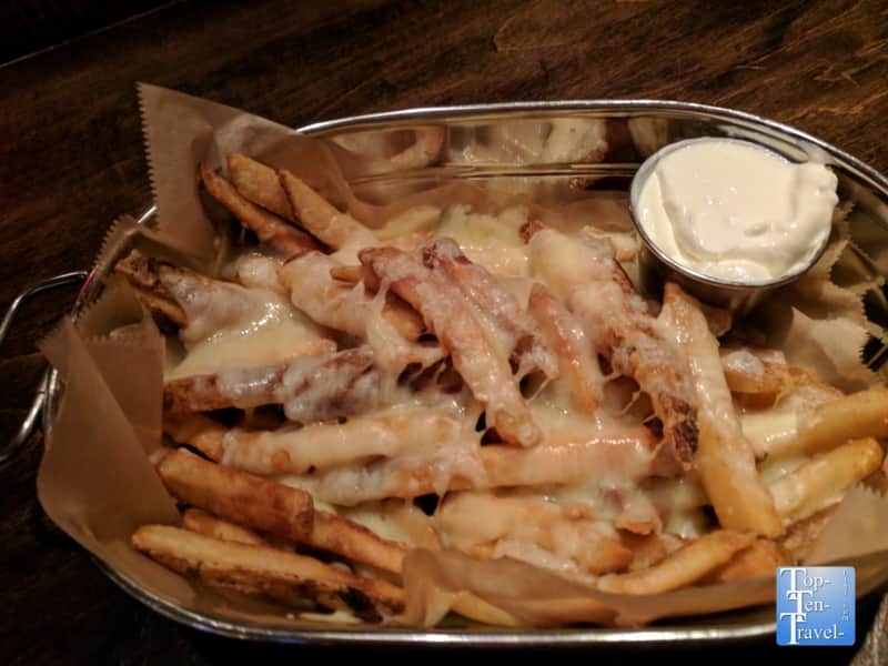 Irish fries at the Lansdowne Irish Pub at the Mohegan Sun