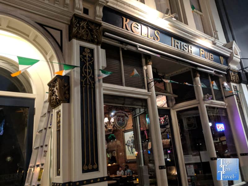 Kells Irish Pub in downtown Portland, Oregon